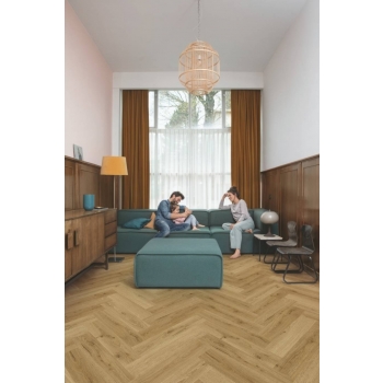Panele winylowe Quick Step Ciro Dąb Wędzony Botaniczny AVHBU40363 - Jodełka - Paczka 0.794 m2 -  ZAPYTAJ O RABAT!
